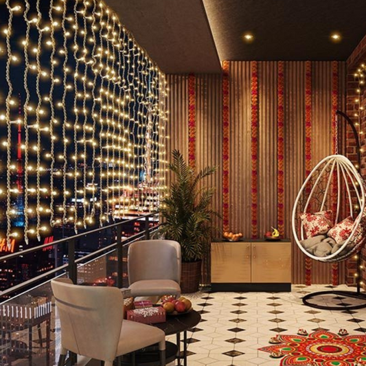 How to Create a Dreamy Balcony with Fairy Lights?