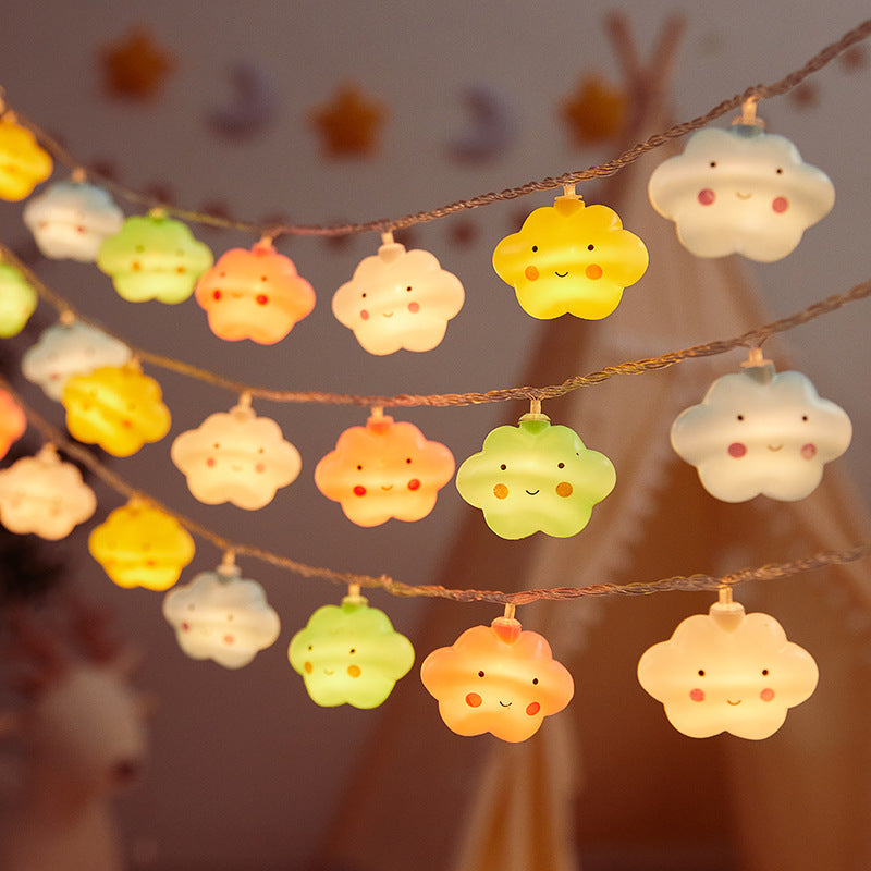 Colorful Clouds String Lights