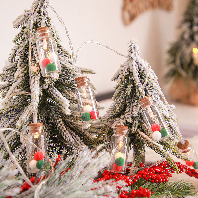 the balls bottle string lights