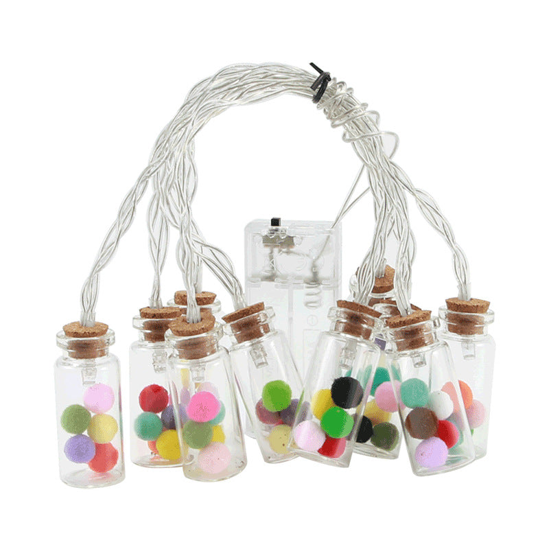 the balls bottle string lights