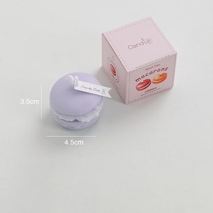 macaron scented candles