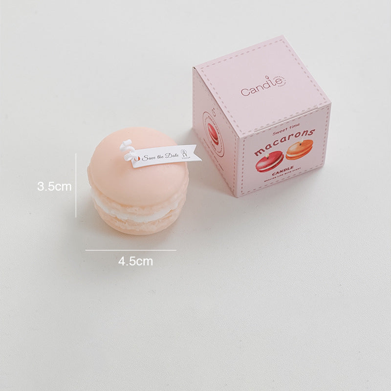 macaron scented candles