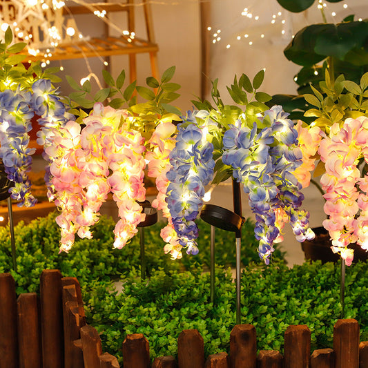 solar wisteria lights